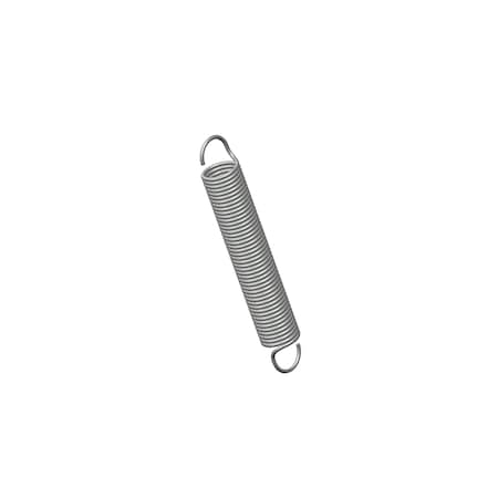 Extension Spring, O= .875, L= 5.88, W= .092